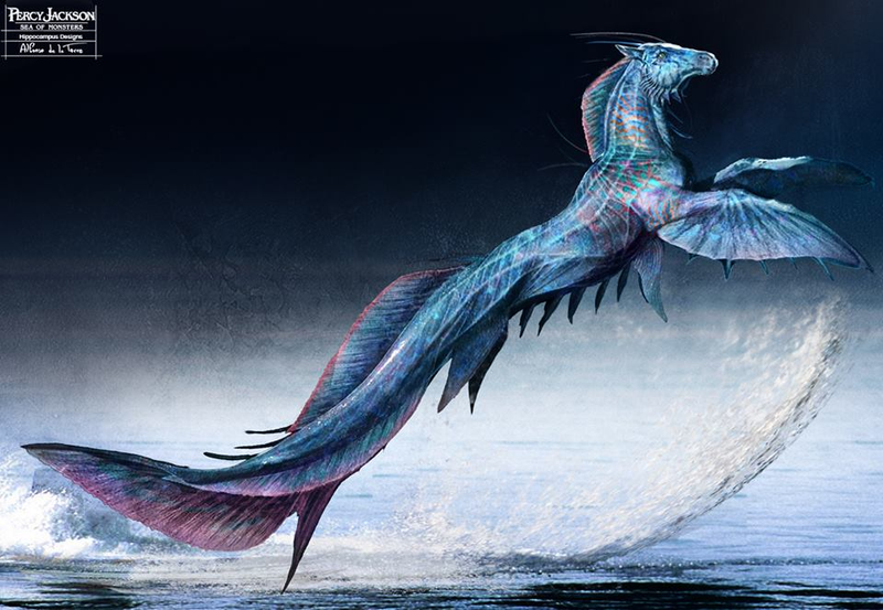 Illustration for article titled Concept art shows Percy Jackson's cyclops could have been way nastier